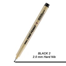 1피스 안료 라이너 펜 파인 라인 스케치 마커 다른 팁 아트 스타일로그래프 드로잉 Copic 공급 업체, 10 Black-2