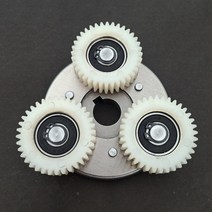36t 유성 기어 전기 자전거 38mm 모터용 나일론 바이크 개조 부품, Type E