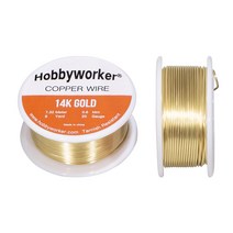 쥬얼리 만들기 XUQIAN 99% 구리 와이어 14 K 골드 8 가지 크기 변색 방지 부식 보석 제작 또는 공예 용품 W 19