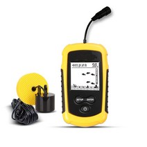 어군탐지기 어탐기 ZK20 무선 케이블 물고기 알람 휴대용 수중 음파 낚시 미끼 에코 사운 더 바다, 02 wired, 02 wired