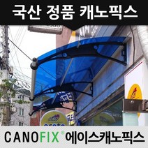 캐노픽스 1000x1100 비가림막 처마차양 주택주차장 테라스인테리어 주문제작, 렉산_블루/브라켓_블랙/파이프_그레이