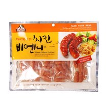 뉴트리오 400g 애견 사사미 육포, 1봉, 치킨 비엔나(0884)