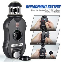 Holdpeak HP876 휴대용 풍속계 디지털 측정기 HVAC 통풍구 보트 세일링 사격용 공기 속도 풍량, 한개옵션0