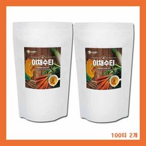 야채수 티 200 티백 차 채소수 무 당근 우엉 호박 작두콩 야채 채소 물 tea 추천, 2개, 1.5g