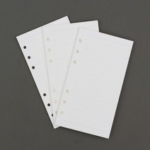 스토리 6공 다이어리속지 A6 / 유선 다이어리리필, 없음