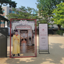 입체 실외 행사 금속 포토부스 관객참여형 프레임 대여 조형물 제작 업체 헤파이스토스웍스