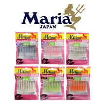 마리아 마마웜 액션피쉬 1.2인치 1.8인치 볼락웜 아징, 1.8인치 S/PWG