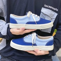 YISOKO 캔버스 신발 남자 2022 봄 한국판 용해 운동화 둥근 머리 통기 백 켤레 캐주얼 커플 신발 여자