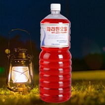 하나C&G 국산정품 파라핀오일1.8L 무드램프오일, 파라핀오일 1.8L 빨강, 1세트