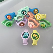 모기기피제 LED팔찌 모기퇴치기 팔찌 형광 유아 아기 퇴치제 패치 밴드 퇴치 용품, 모기퇴치기밴드랜덤발송