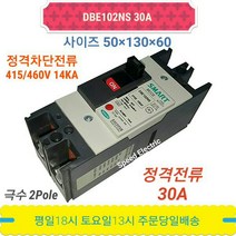 대륙 DBE102NS 30A 배선용차단기 2P30A MCCB