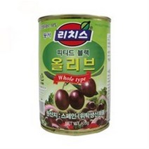 블랙올리브(홀 리치스 405g), 405g, 4개