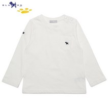 블루독베이비[hu] 23.SS CR)BLUEDOG티셔츠 43119-330-01 티셔츠 상의 라운드티셔츠 기본면티 외출복 선물