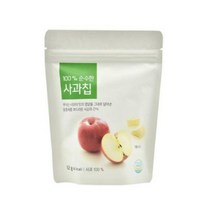 올가 간식 100% 순수한 사과칩 (12g) 명절 회사 탕비실 캠핑 아이들 선물, 16개
