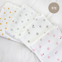 [무루땅콩기저귀] [무루]소프트 양면 방수요 중형 65x80cm, 색상:핑크방울