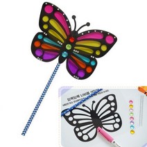 4인세트 캠핑놀거리 나비만들기 초등만들기 놀이키트 미술재료