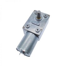 웜기어 오무기어 ZGY370 DC 12V 기어 감속 모터 웜 가역 터보 기어드 박스 감속기 2RPM - 100RPM 200RPM 46/32, 3RPM_24V