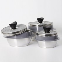 키친아트 가정용 압력돌솥밥 자연석 곱돌솥 뚝배기 돌솥냄비, 키친아트 곱돌솥(6인용) 21cm