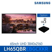 65인치 삼성사이니지 DID 모니터 LH65QBREBGCXKR 전자 메뉴판 게시판, 모니터단품, 자가설치