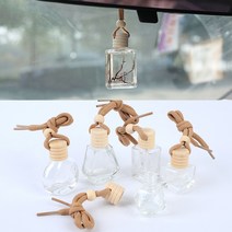 차량 방향제 걸이용 미니 디자인 유리병, 제품선택, 다각형 8ml, 1개