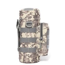 미군용품 군복 가을 전술 molle 파우치 군사 주전자 가방 나일론 휴대용 야외 스포츠, 스트랩이없는 acu