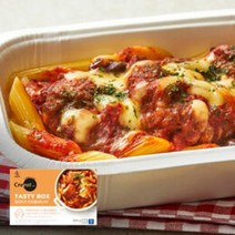 CJ 크레잇 칠리치즈 미트볼&파스타(유통기한23.05.23까지) 간편식 냉동식품 300g, 8세트