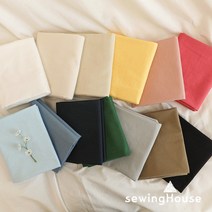 대폭 면20수 에어로워싱 무지원단 면원단 에브리데이 13종, 레몬드롭