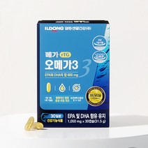 일동 메가 rTG오메가3 1050mg 30일분 효도선물, 1개, 30정