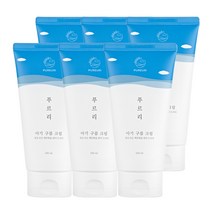 코리아나 푸르리 보습 크림 피부 장벽 강화 건조 판테놀 세라마이드 알란토인 진정 유아 태열 땀띠 케어 어른 추천 베이비 아기 바디 얼굴, 6개, 160ml