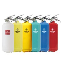 제로화이어 디자인소화기 2kg 고성능 분말소화기, 화이트, 1개