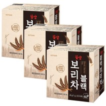 꽃샘 블랙보리차 40T X 3