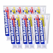 투스노트 수분 치약 바질 레몬 + 자몽 2종, 200g, 6세트