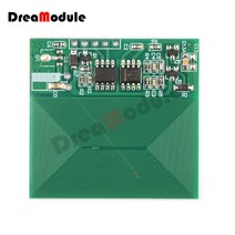 3.3-5V RFID 카드 판독기 모듈 125khz 내장 안테나 RF UART 직렬 출력 Super RDM6300 5PIN 인터페이스, 한개옵션0