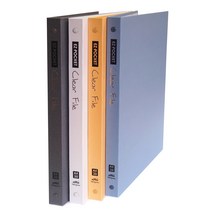 이지포켓 30P 클리어화일 합지 싸바리 표지 하드커버 30매 크리어파일, 흑색