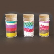 투명한 통(3개1조)(지층모형 만들기용) K22476