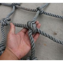야외 어린이 등반 그물 로프 훈련 유치원 안전 보호망 낙하 방지, 12mm  메쉬 8cm
