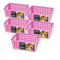 시스맥스 마이룸 센스업바스켓 1호 67101, PINK, 5개