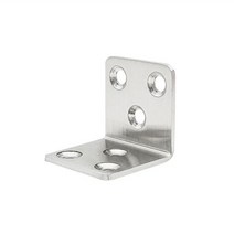 스텐 꺽새 ㄱ자 브라켓 꺾쇠 가구 코너 장석 6구 30mm 경첩 욕실장 화장실 꺽쇠 옷장 각철 부속 앵글 신발장 이음쇠 고정쇠 보강 연결 코너철 모서리 목재 연결 고정 철물