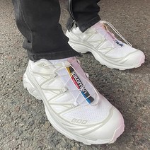 살로몬 XT-6 ADV 루나락 운동화 신발 트레킹화 등산화 스니커즈 트레일 런닝화 발편한 슬립온 작업화 전술화 남성화 흰색 412529