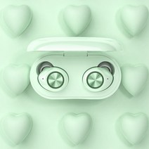 리아팟 에어버즈 차이팟 고음질 TWS 5.0 가성비 블루투스 이어폰 블루투스이어폰, 그린, 색상