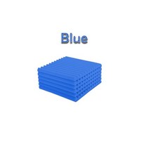 차음 시트 흡음판 방음 보드 블럭 벽 스튜디오 시트지, 50pcs(Best prices), Blue