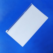 모텔용품 유백색 PVC 슬라이드 지퍼백 500장 인쇄물 국산 키핑 케이스 용품