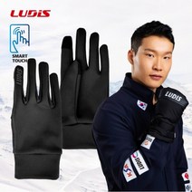 [루디스] 스마트 터치 스포츠 라이프스타일 일반형 장갑 [정가:22 000원], 색상:LGF4719E-BK / 사이즈:L
