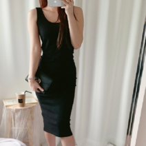 [겟잇미] 백트임 데일리 나시 슬림 롱원피스 (9376358)