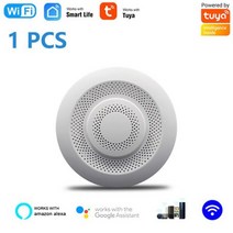 공기질 공기 알리미 측정기 Tuya-Wifi 에어 박스 스마트 품질 모니터 CO2 VOC 가스 센서 감지기 자동화 알람 감지기 온도 습도, 1 PCS