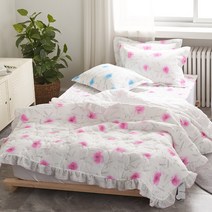 플라워 60수 아사면 스노우리플 여름 침구