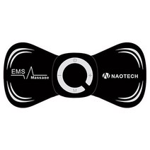 나오테크 EMS 충전식 휴대용 미니 저주파마사지기 블랙, NAO-H5500