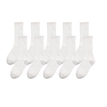 언더라인 스탠다드 남성용 롱 크루삭스 골지양말 10켤레세트