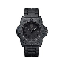 루미녹스 Navy Seal 블랙out XS.3502.BO.L 남성용 시계 45mm 날짜 표