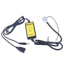 차량용 블루투스리시버 VW CD 어댑터 AUX USB 12P 연결 체인저 transporter t5 Tiguan Touareg Touran Rabb